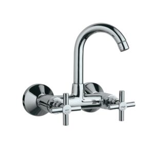 Brass Sink Mixer-Chrome Polished