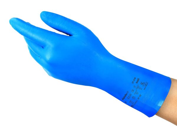 Aqua Blue -Rubber Gloves