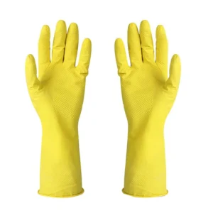 Flockline-Rubber Gloves