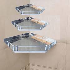 Corner Shelf(3in1)-Stainless Steel