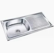 Sink Single Bowl With Tray-Stainless Steel