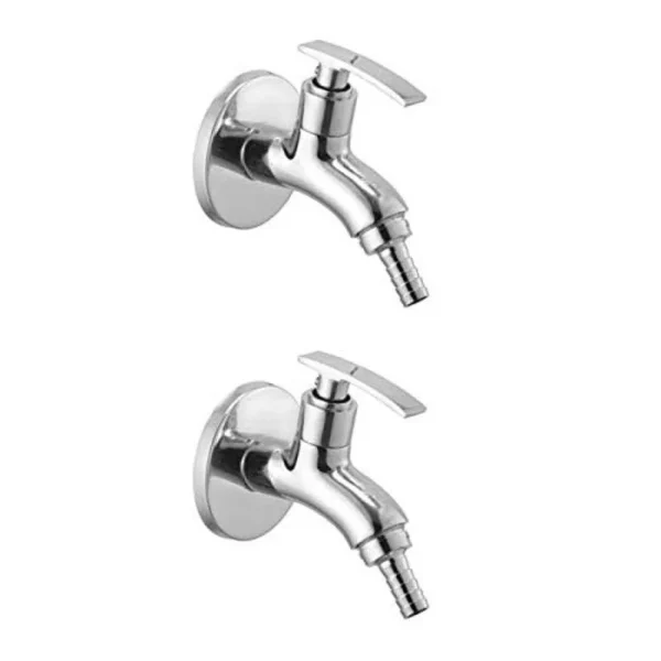 Brass Nozzle Bib cock-Chrome polished - Image 3