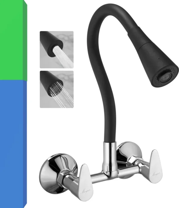 Brass Sink Mixer Flexible- Chrome Polished - Image 2